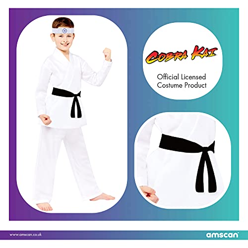 Amscan 9912060 - Kids Miyagi Do Karate Costume 4-6 Yrs, White, 4-6 Years - Image 3