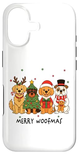 Merry Woofmas NX}XRX`[ Ƒ̂ X}zP[X iPhone 17 p