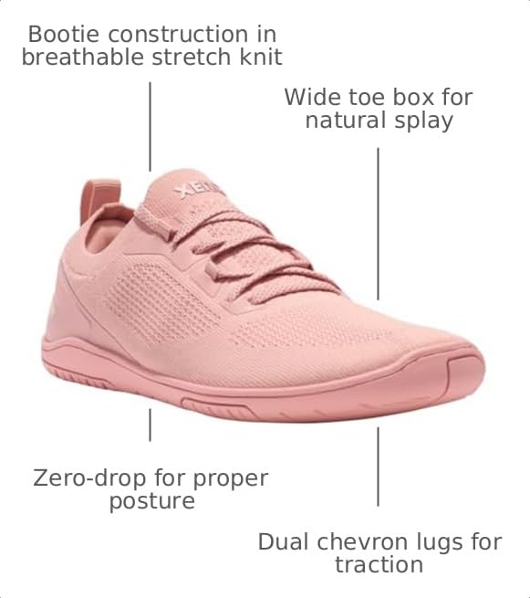 Image of Xero Shoes Women's Nexus Knit Zero Drop Barefoot Workout & Lifestyle Sneaker