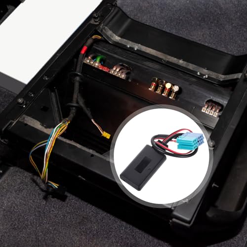 Abaodam Adaptador inalámbrico de Audio para Coche Conector ISO Pines para Sistemas HiFi Compatible con Altavoces y Equipos de música vehiculares transmisión Estable sin interferencias - imagen 8