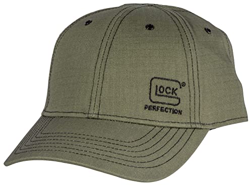 Glock AS10079 1986 Ripstop Hat Olive Cotton Hook & Loop Closure