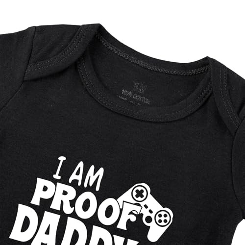 Image of Hi Daddy Bodysuit for Baby Hello Daddy Pregnancy Announcement for Husband I Love Daddys Baby Romper