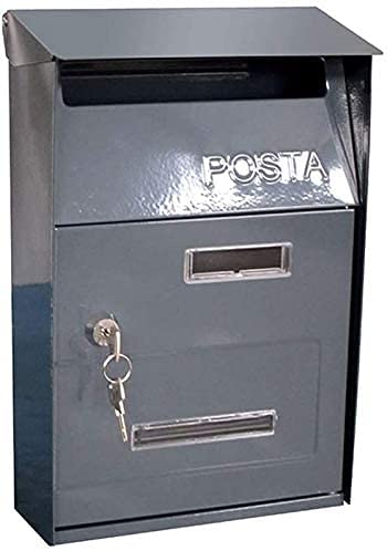 briefkasten anthrazit briefkasten European Villa Home Outdoor Garden Einfache Kreative Einfache Kreative wasserdichte Zeitungsbox Paketbox Drop Box 1015