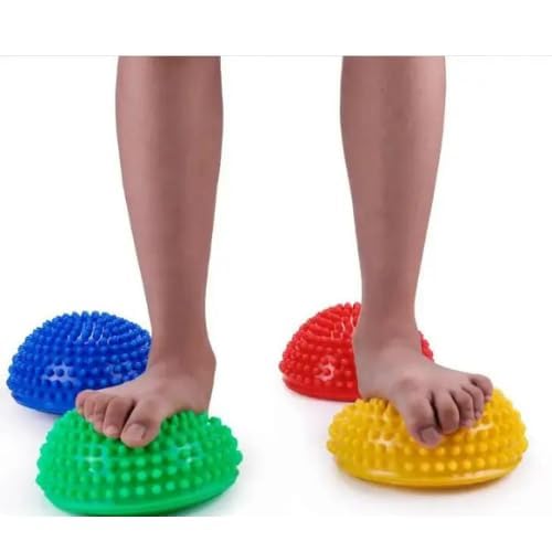AKUPRO-MAX ACUPRESSURE Half Round Yoga Balance Spiky Foot Massage Ball Balance Pod (B0CTC952G9) Amazon Price History, Amazon Price Tracker