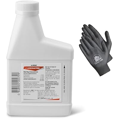 Crossfire Bedbug Concentrate 13oz + Disposable Gloves