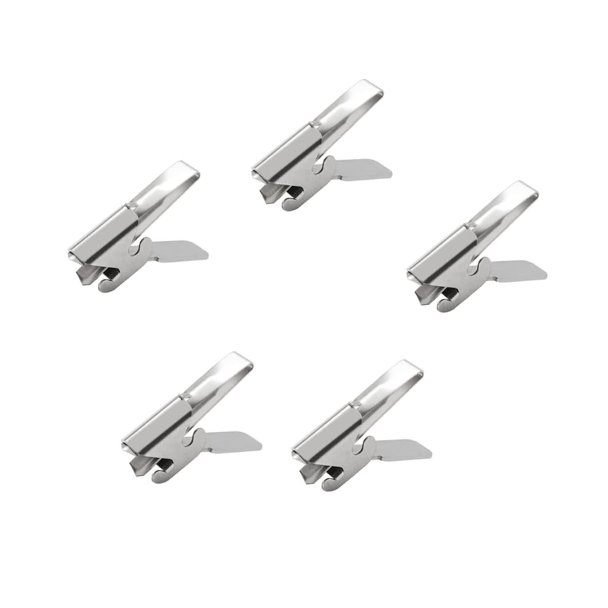 Yardwe Melon 5 Pcs 1 Set Melon Sheller Seeded Watermelon Stainless Steel Stainless Steel Peeler Pecan Tool Nut Peeler Chestnut Cutter Stainless Steel Silver Black Melon Clips