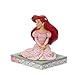 Enesco Disney Traditions by Jim Shore The Little Mermaid Ariel Sitting Personality Pose Figurine, 3.5 Inch, Multicolor