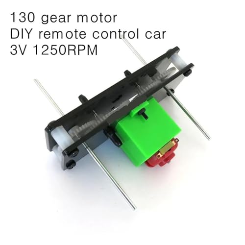 Moteur à engrenages 130 C5 avec boîte de vitesses intégrée 3V double axe - 3