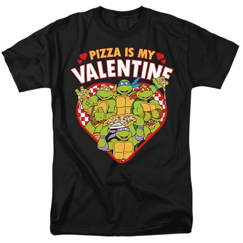 T-shirt Tortues Ninja Pizza Valentin : le cadeau insolite parfait pour un de vos proches fan