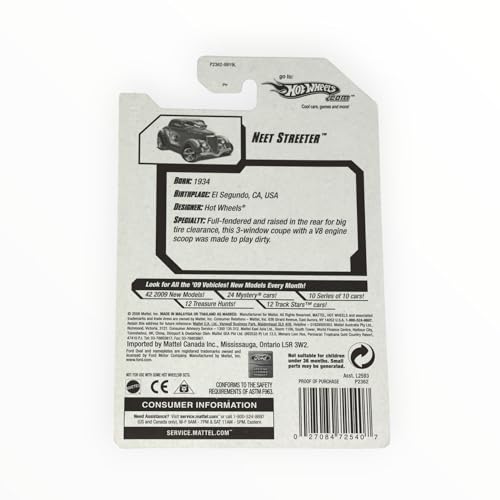 Hot Wheels 2009 Reg Neet Streeter 1:64 Escala miniatura 2