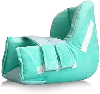 NYOrtho Heel Protector Cushion - Pressure Relieving Pillow with Cooling Gel Pack For Heel Ulcers, Opening At The Heal Soft Fabric Average Adult | Single Boot