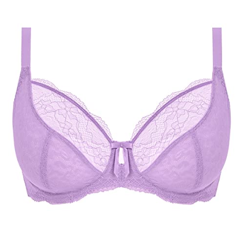 Freya Women's Fancies Underwire Balcony K Cup Bra, Purple Rose, 34H #TOP3