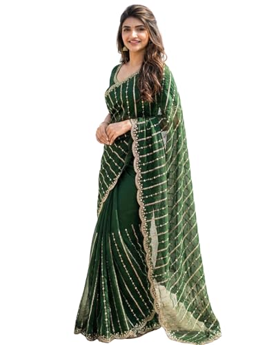 Image of Amazon Brand - Tavasya Womens Saree