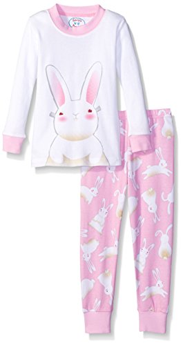 Sara's Prints Unisex Kids Long John Cotton Pajamas