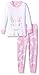 Sara's Prints Unisex Kids Long John Cotton Pajamas