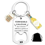 💖Le porte - clés a fière allure et convient à la plupart des clés ou des sacs. Ce pendentif est fermement fixé avec des bords en acier inoxydable qui ne tombent presque jamais. En outre, des mots clairs et significatifs sont gravés