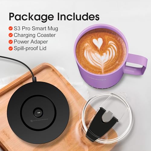 VSITOO S3 Pro 16oz Smart Self Heating Coffee Mug with Temperature Control by VSITOO - Used condition - Image 7