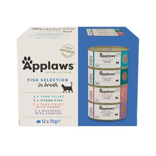 Applaws Fish Selection Cats Multipack Tins, 12 EA