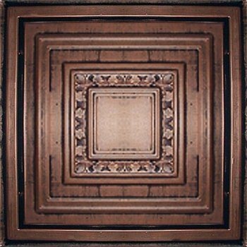 Antyx Antique Copper Black (24x24 PVC) Ceiling Tile