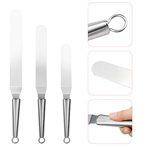 Spatola Angolare per torte 3 Pezzi Spatola per