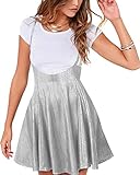 A-Linie Rock Damen von YOINS. Kurz ballett Tanzkleid sind einfach, Ihre andere Kleidung passen. Die hohe-Qualität Tellerrock kurz für Haltbarkeit.