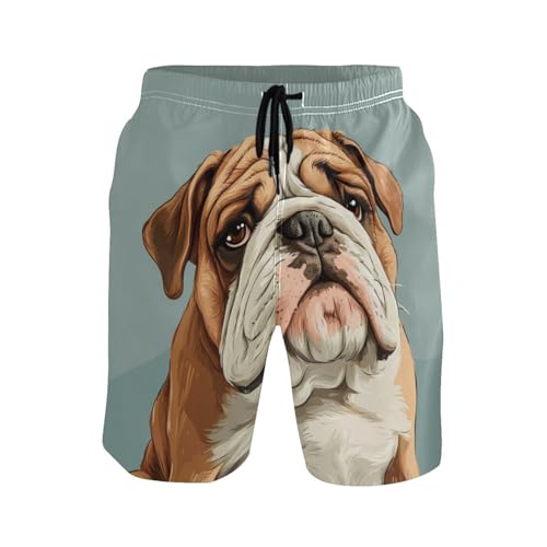 Short de bain 2 couches anti-irritation maillot de bain rigolo