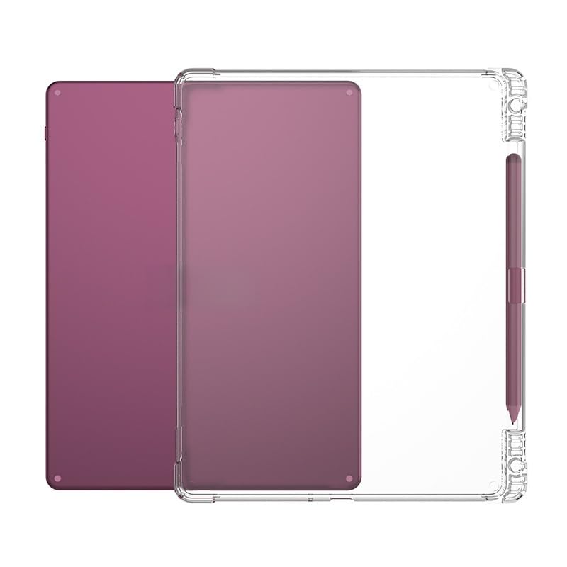 Soft TPU Protective Cover for Kindle Scribe 11"/Scribe Colorsoft 11"/2026 E-reader Transparent Skin-friendly Full-protection Case Anti-scratch Shockproof Anti-drop Sleeve Shell (With Pen Slot) — view 3
