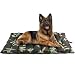 XIAPIA Cama Perro Grande, Cama Impermeable Perros Exterior y Interior, Colchón Manta para Perro, Portátil y Plegable Alfombrilla para Perros, Lavable, 110x66cm