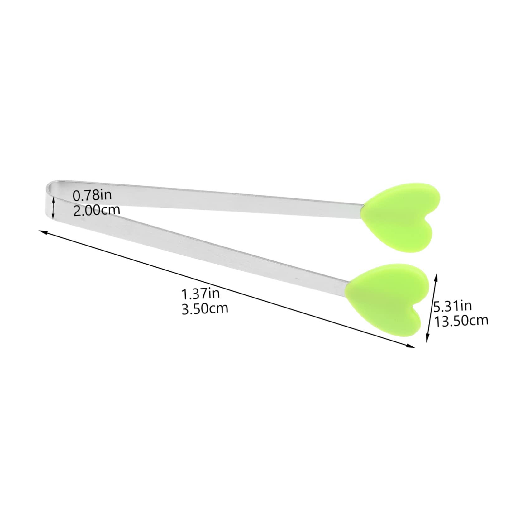 OFFSCH 3Pcs Food Tongs Mini Bakery Clips with Slip Grip for Parties Buffets and Family Gatherings