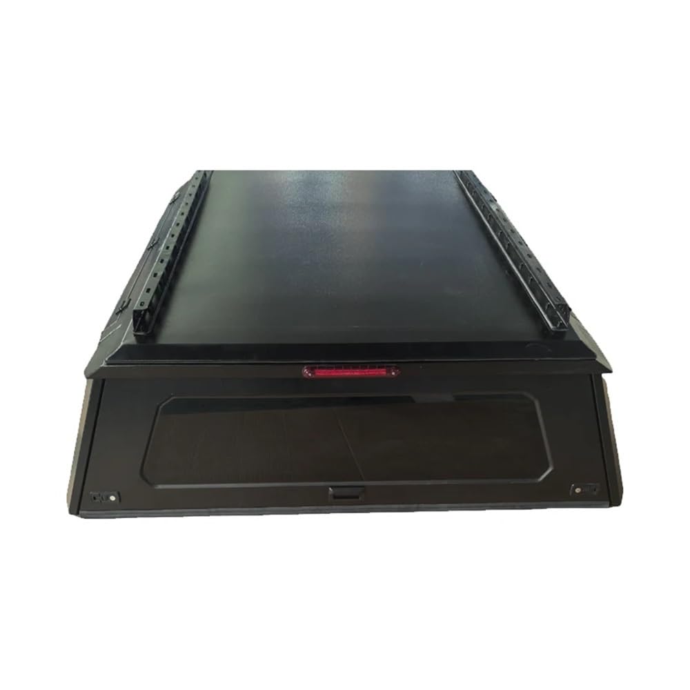MGHF Tettoia for camper in lega di alluminio compatibile con pick-up GMC Sierra, cassone posteriore con cerniera e bloccaggio manuale
