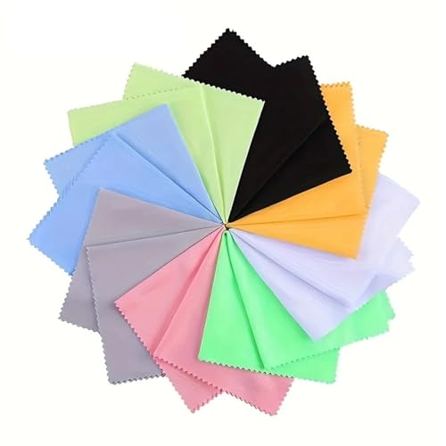 Chiffon lunettes de vue lot de 100 lingettes microfibres pour l'entretien délicat