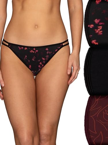 Image of Vanity Fair Women's Illumination String Bikini Panties, Silky Stretch & Satin Trim