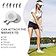 Butyeak Magnetisch Golf Ballmarkierer, Cap Clip Golf, Golf Magnetisch Hut Clip, Golfballmarker, 3 Stück Golf Hut Clip, Golfkappen Clips, Golf Mütze Clips mit Starkem Magnet, Golfmützen Clips