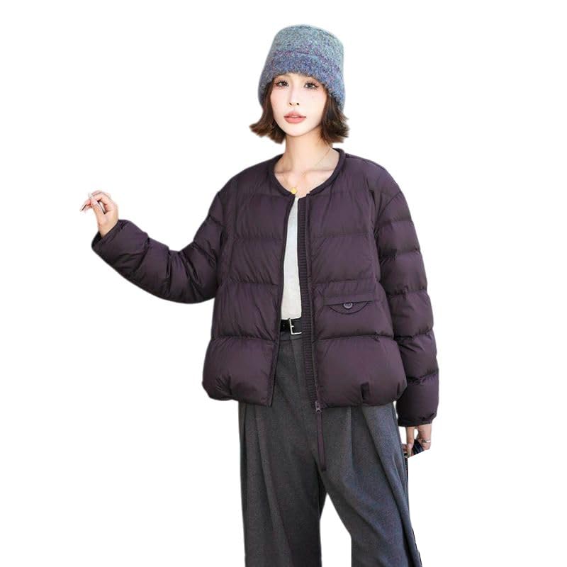 Veste d'hiver courte coréenne pour rester au chaud sans s'encombrer