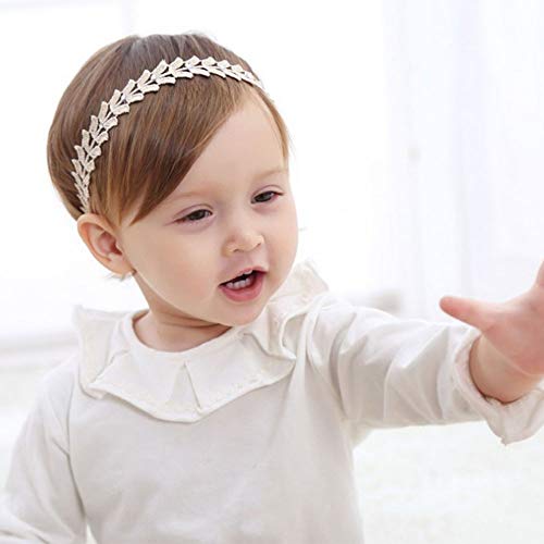 Meiso 10 Pcs Baby Girls Headbands Super Stretchy Headband And Bows For Newborn Lace Petals Flower Hair Accessories Baby Girl Gift #TOP6