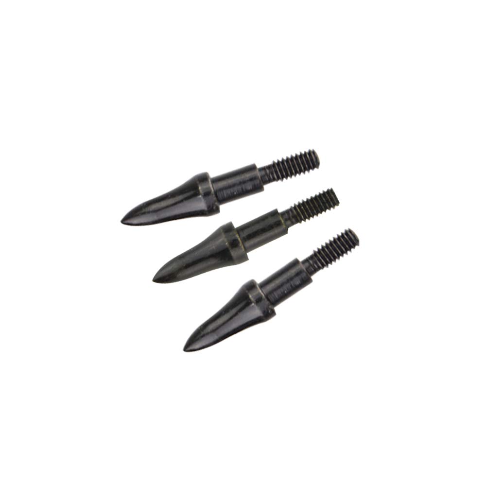 50 Stück Bogenschießen Jagdspitzen 75 Grain Pfeilspitze Screw-In Pfeilspitzen Jagd Pfeil Spitzen Point für Recurve und Compound Bow