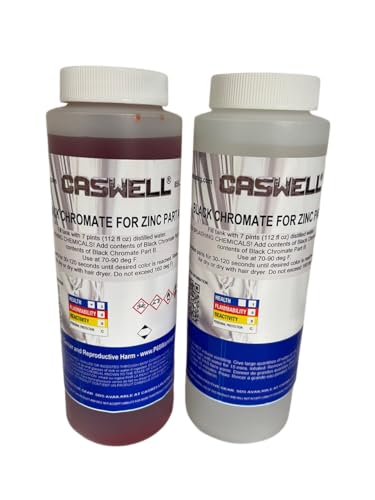Caswell Black Chromate Concentrate - 8 oz makes 1 Gal