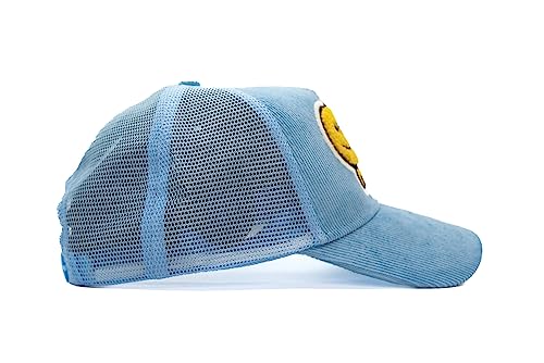 Image of Visibly Toxic Funny Trucker Hats for Men, Mesh Snapback Cap, Adult Humor | Embroidered designs, breathable vintage style, adjustable, unisex, funny gift, high-profile fit
