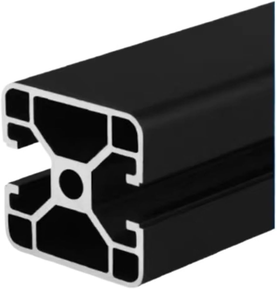 1 Piece Black Anodized 4040N2-BT Channel Aluminum Profile EU Standard(400mm)