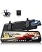 Produktbild 4K Dashcam Spiegel, ThiEYE Carview 4 Spiegel Dashcam mit Rückfahrkamera 10" IPS Touchscreen Dashcams vorne und hinten mit Super Nachtsicht, GPS, Einparkhilfe, Loop-Aufnahme, G-Sensor, Parküberwachung