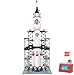 Produktbild BRICK STORY Raumschiff-Bauset City Space Rakete Schiff Spielzeug mit Launch Control Center & Mini Astronaut , Unisex-Kinder (309 Teile)