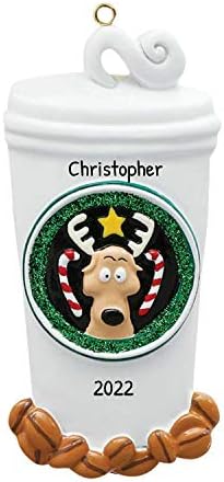 Personalizes Coffee Christmas Ornaments 2025 - Custom Christmas O...