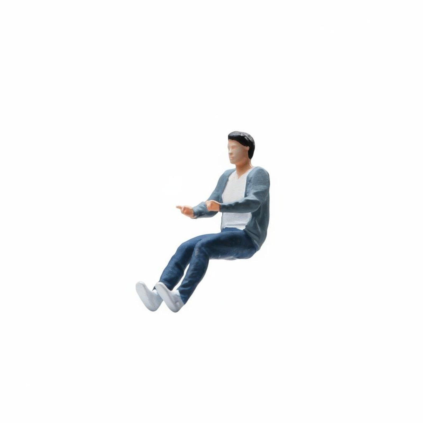 6 Pezzi Miniatura Resina Figura Personaggio Arcade Giocatore Modello Diorama Accessorio Scena Grafica Realistica E Volante in Miniatura Adatto per PLA, 5 Pezzi