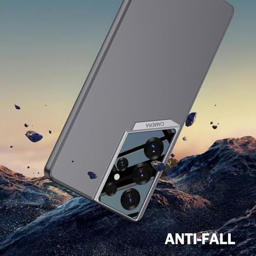 Coque Samsung S25 Ultra rigide premium fine finition mate violette - 4