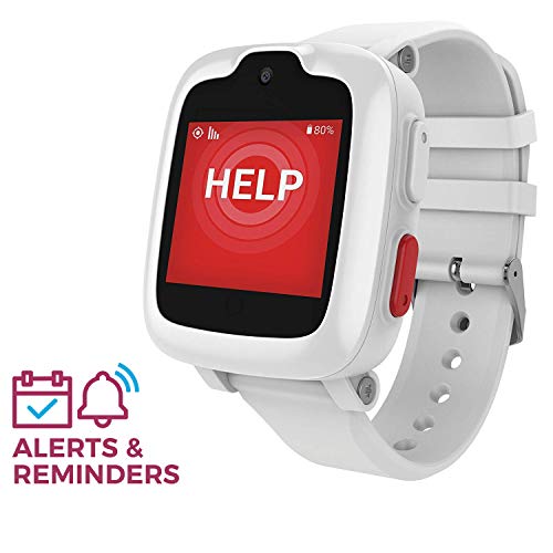 Freedom Guardian Mobile Watch Senior Medical Alert System by Medical Guardianâ„¢ - GPS Location Bracelet, Senior Alert, 24/7 Alert Button for Seniors, Nationwide AT&T Cellular (1 Month Free) (White)