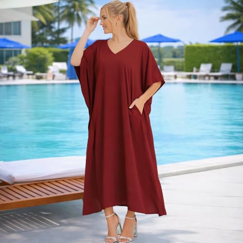 Image of Miss Lavish London Women's Kaftan- Kaftan Dress for Casual, Party, Evening, Vacation and Everyday Wear