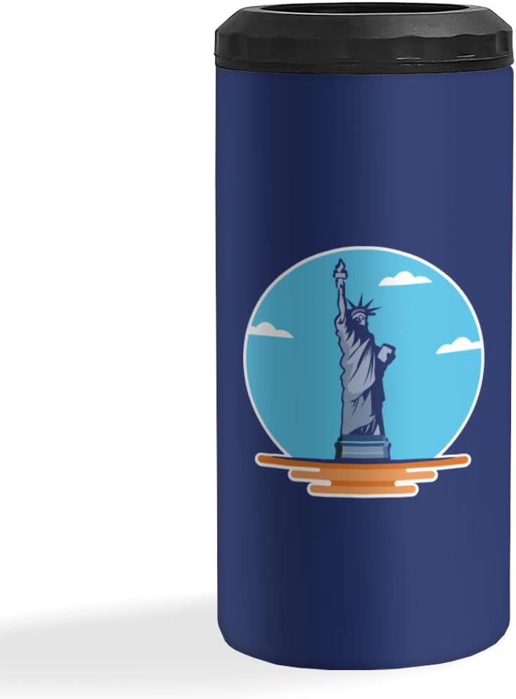 New York Graphic Insulated Slim Can Cooler - Cool Can Cooler - Graphic Insulated Slim Can Cooler