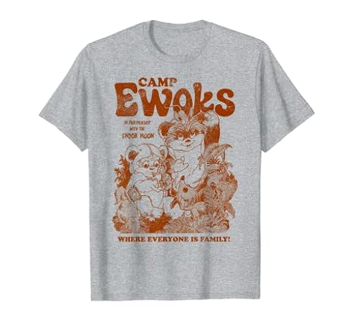 Star Wars Camp Ewok Where Everyone Is Family Camiseta | Ya disponible en tu tienda friki favorita! En mundofriki.es!