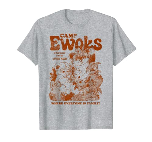 Star Wars Camp Ewok Where Everyone Is Family Camiseta