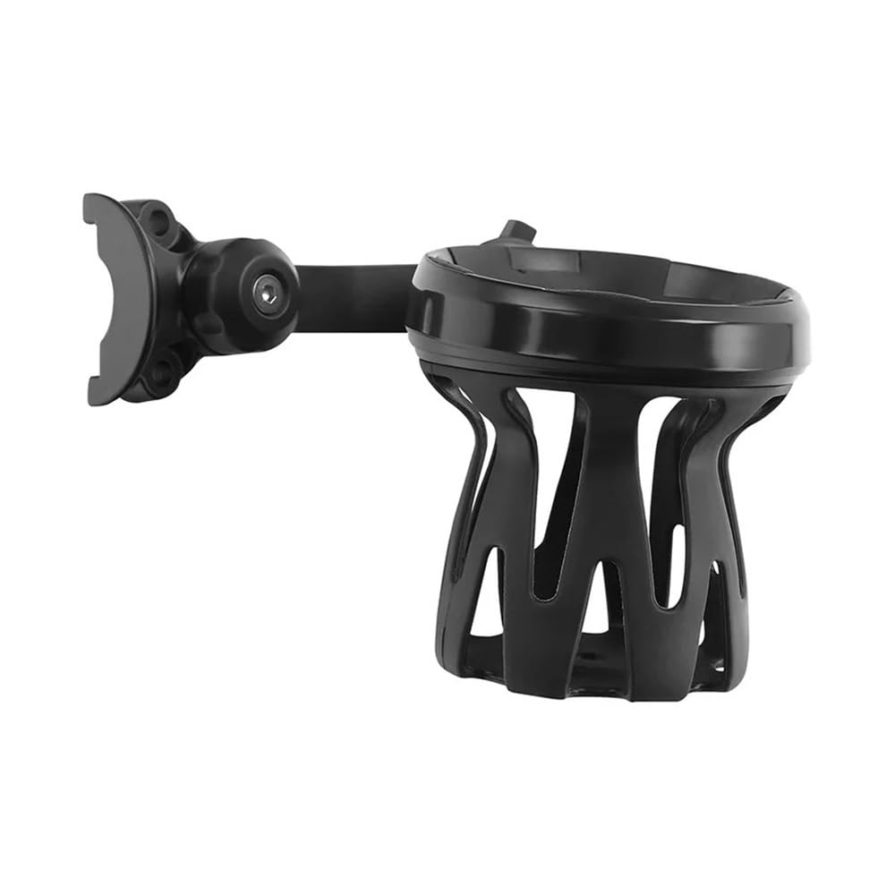 Motorrad 1 "Lenker Griff Halterung Getränkebecher Halter Für Road Für GLI Flaschenhalter(Black)
